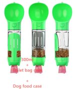 Pet Water Bottle Feeder Bowl Garbage Bag Storage Portable Pet Outdoor Travel 3 In 1 Dog Water Bottle - Slika 8
