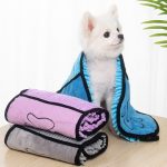 Dogs Cats Towels Super Absorbent Dog Bathrobe Microfiber Bath Towels Quick-Drying Cat Bath Towel For Pets Towel Dog Towels Pet Products - Slika 4