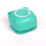 Silicone Dog Bath Massage Gloves Brush Pet Cat Bathroom Cleaning Tool Comb Brush For Dog Can Pour Shampoo Dog Grooming Supplies - Slika 10