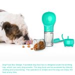 Pet Water Bottle Feeder Bowl Garbage Bag Storage Portable Pet Outdoor Travel 3 In 1 Dog Water Bottle - Slika 3